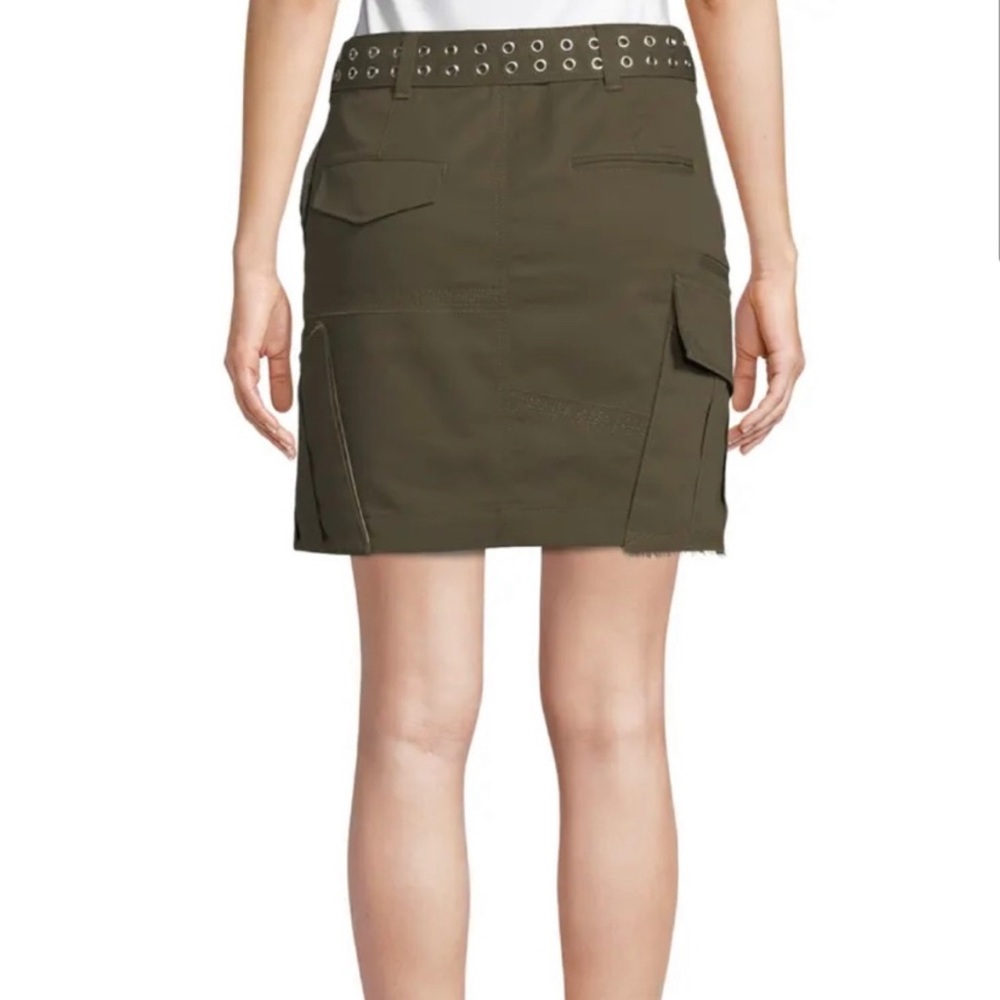 Olive Green Women's Skirt - Picture 6 of 15